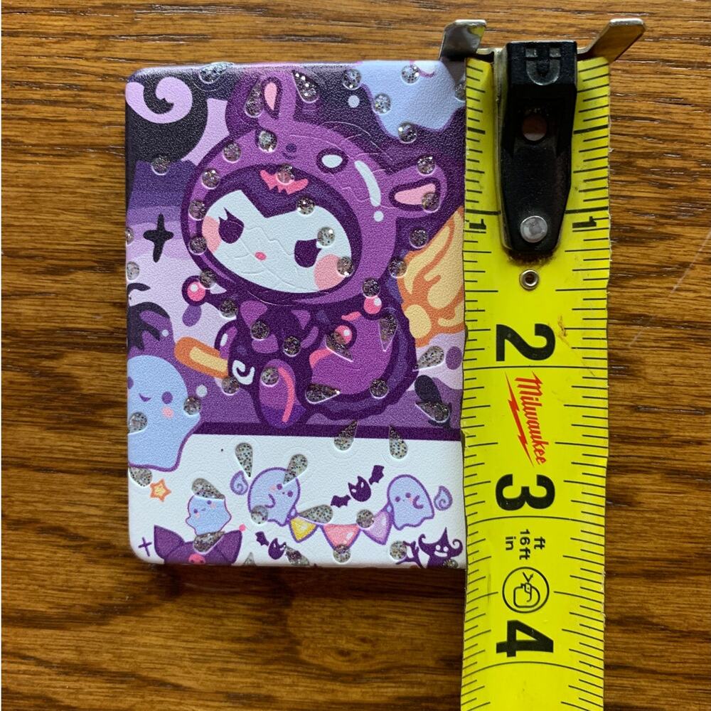 Kuromi Hello Kitty Pocket Mirror Purple - Picture 3 of 4